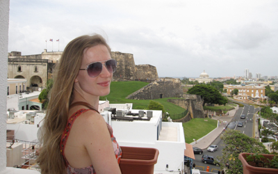 Olga in Puerto Rico